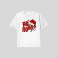 "HO HO HO Faux Yarn" T-Shirt