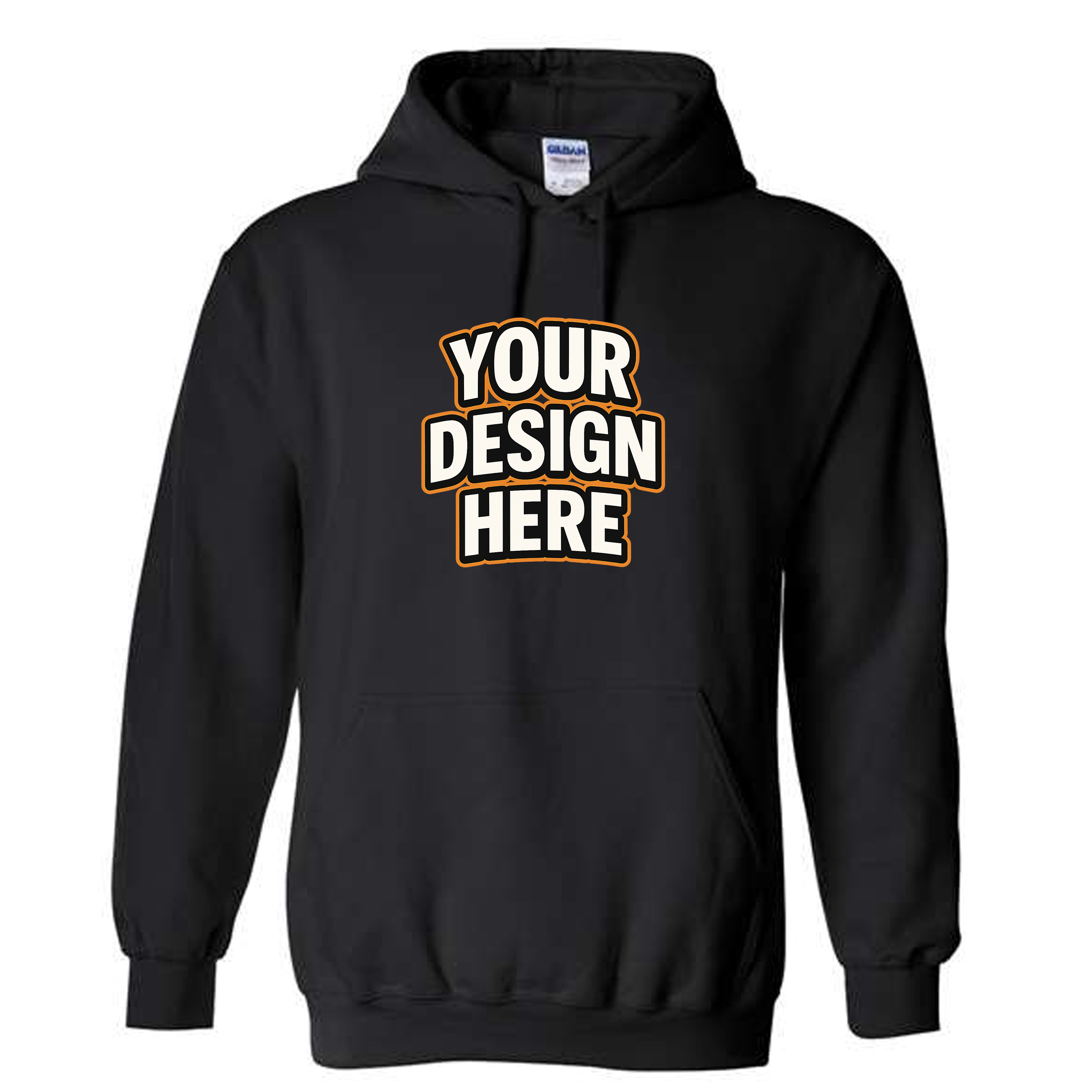 Custom Hoodie (Use your own design / logo)