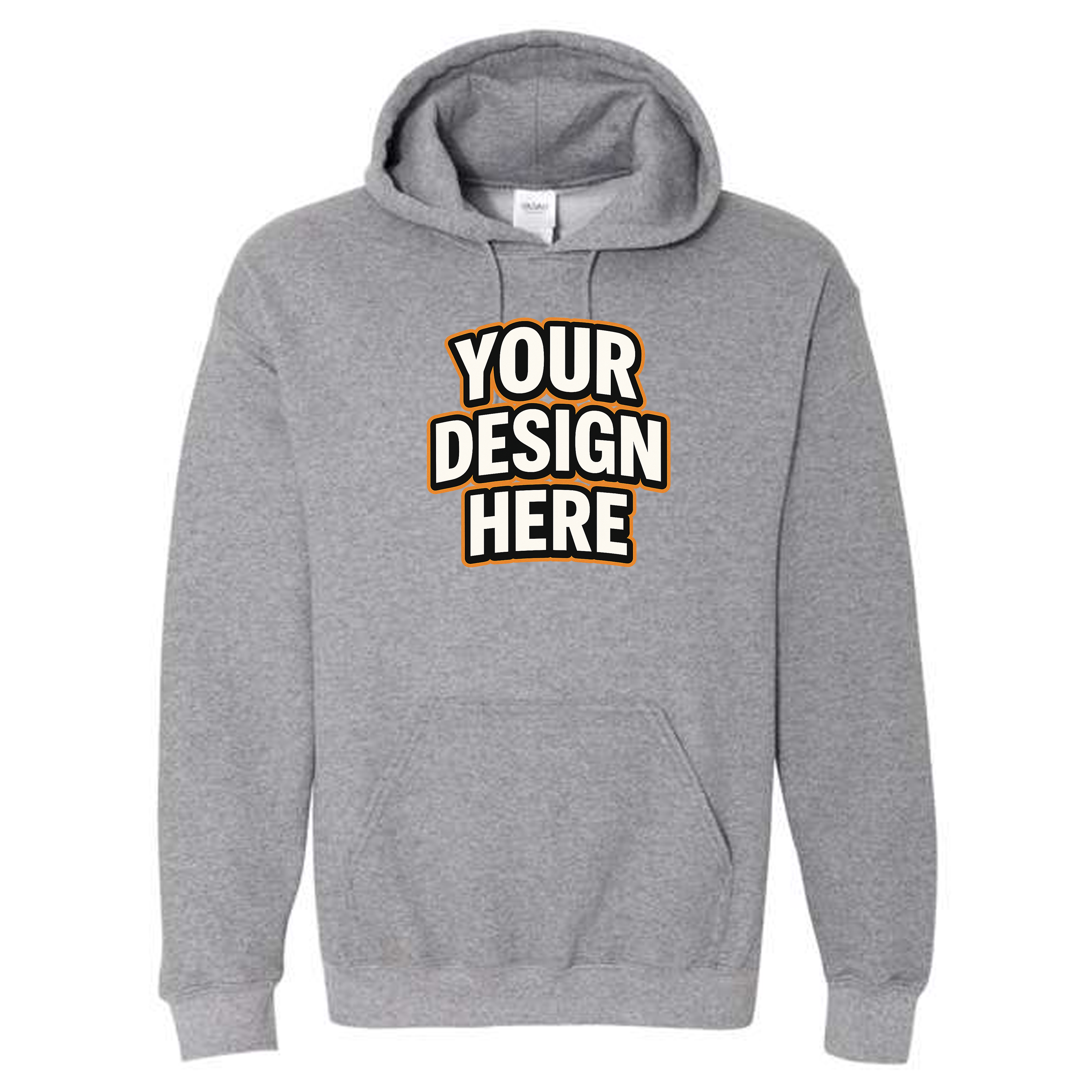 Custom Hoodie (Use your own design / logo)