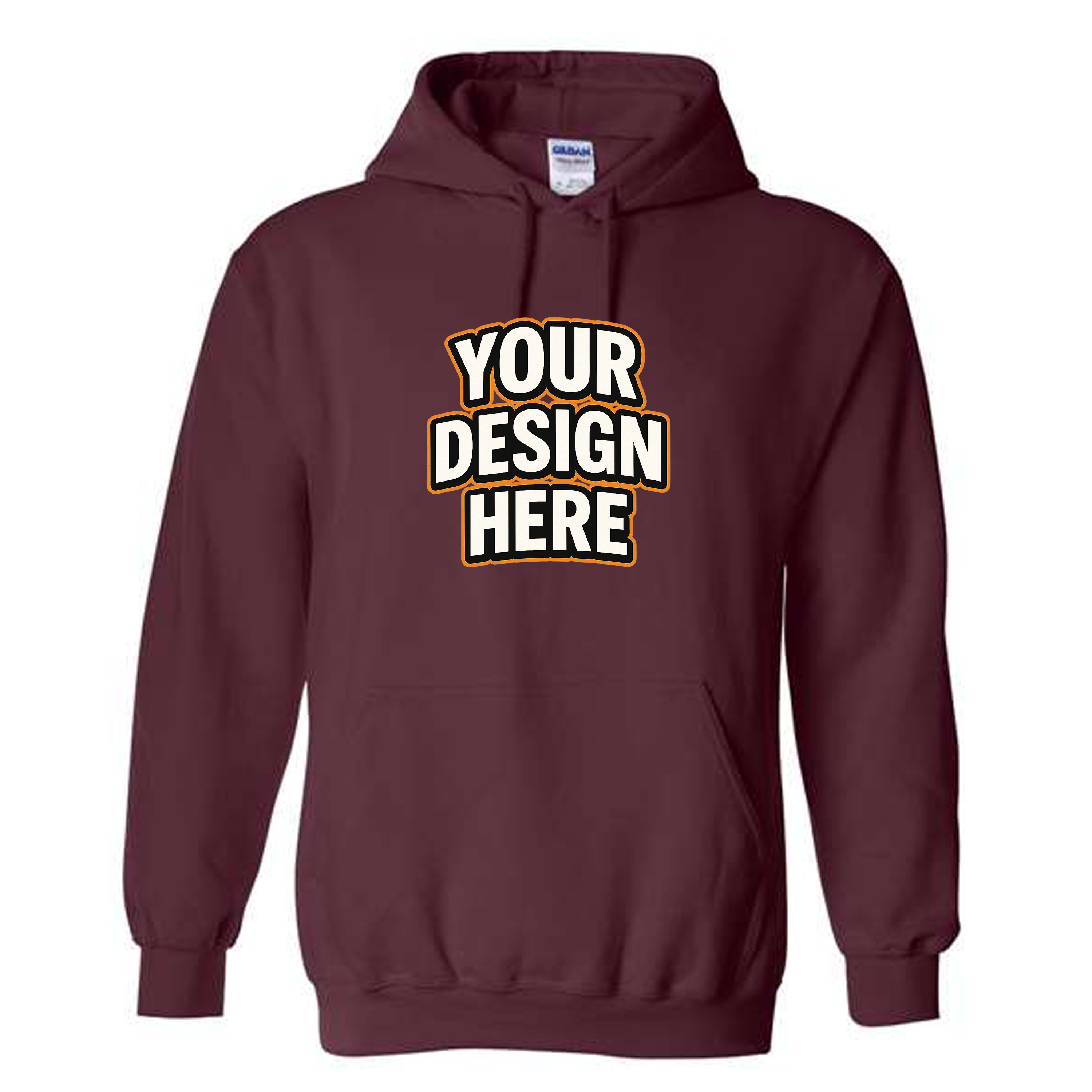 Custom Hoodie (Use your own design / logo)