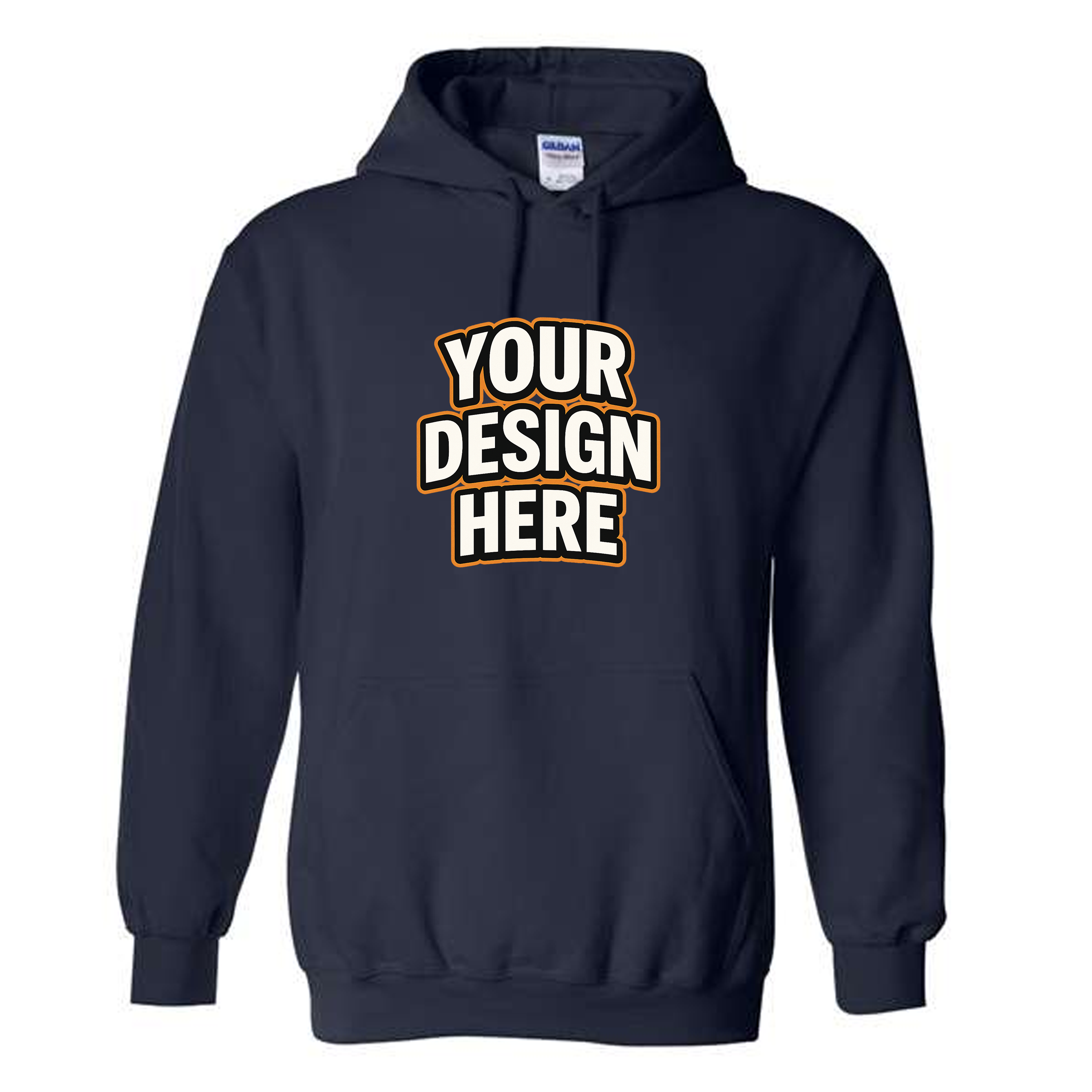 Custom Hoodie (Use your own design / logo)