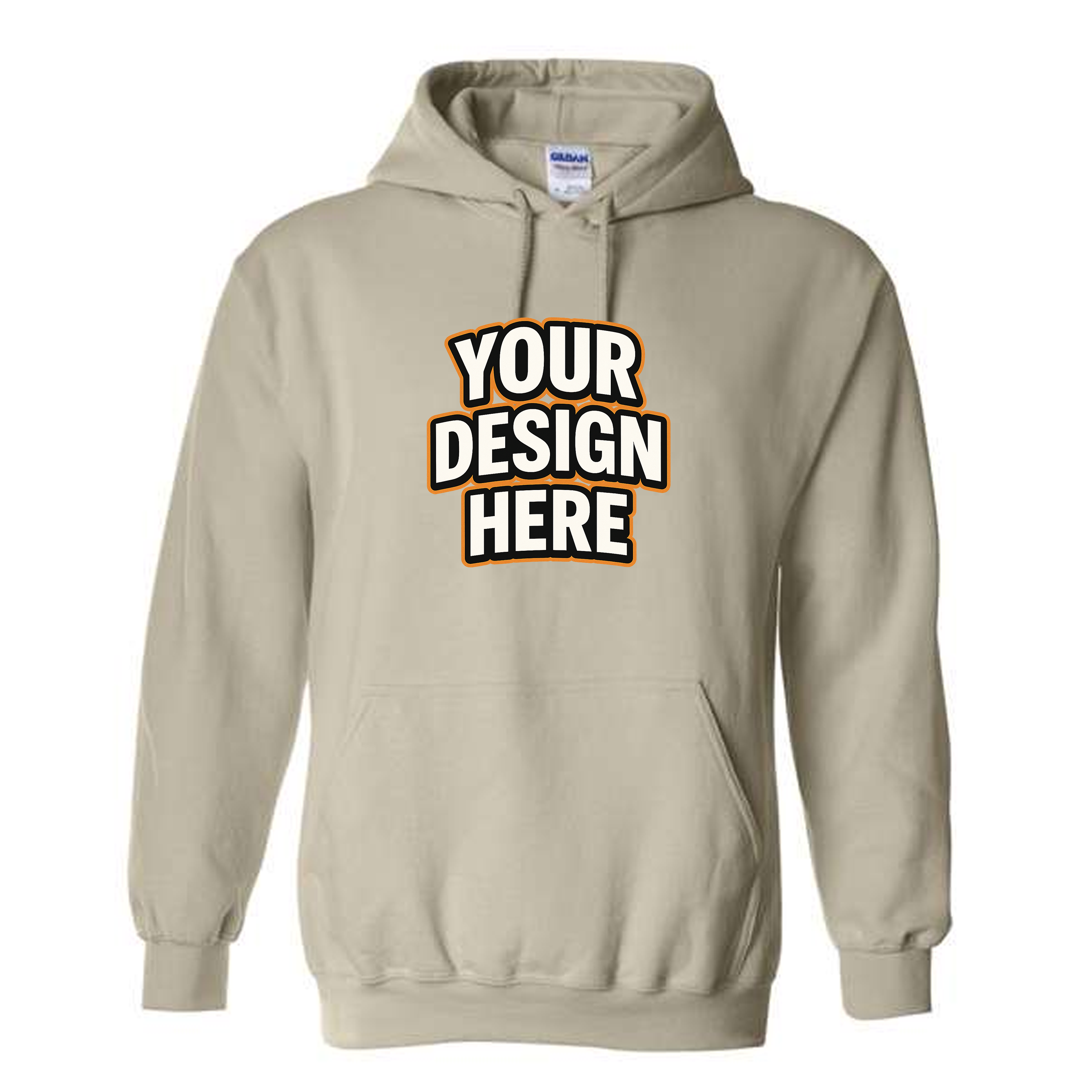 Custom Hoodie (Use your own design / logo)