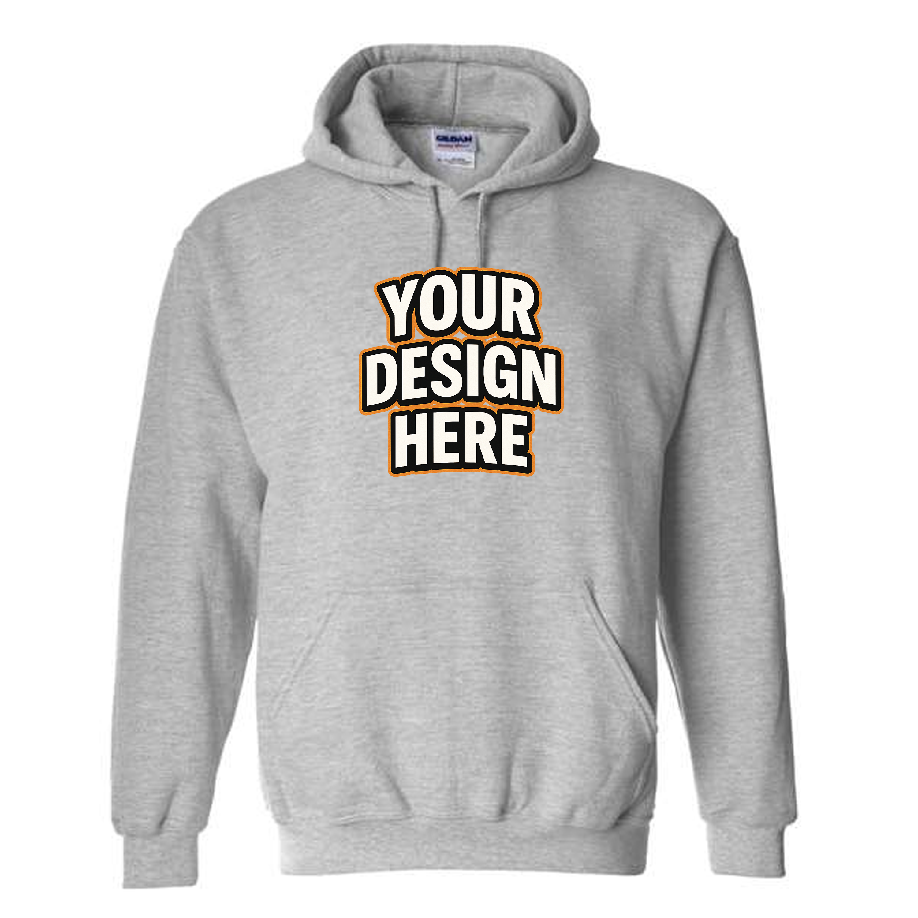 Custom Hoodie (Use your own design / logo)