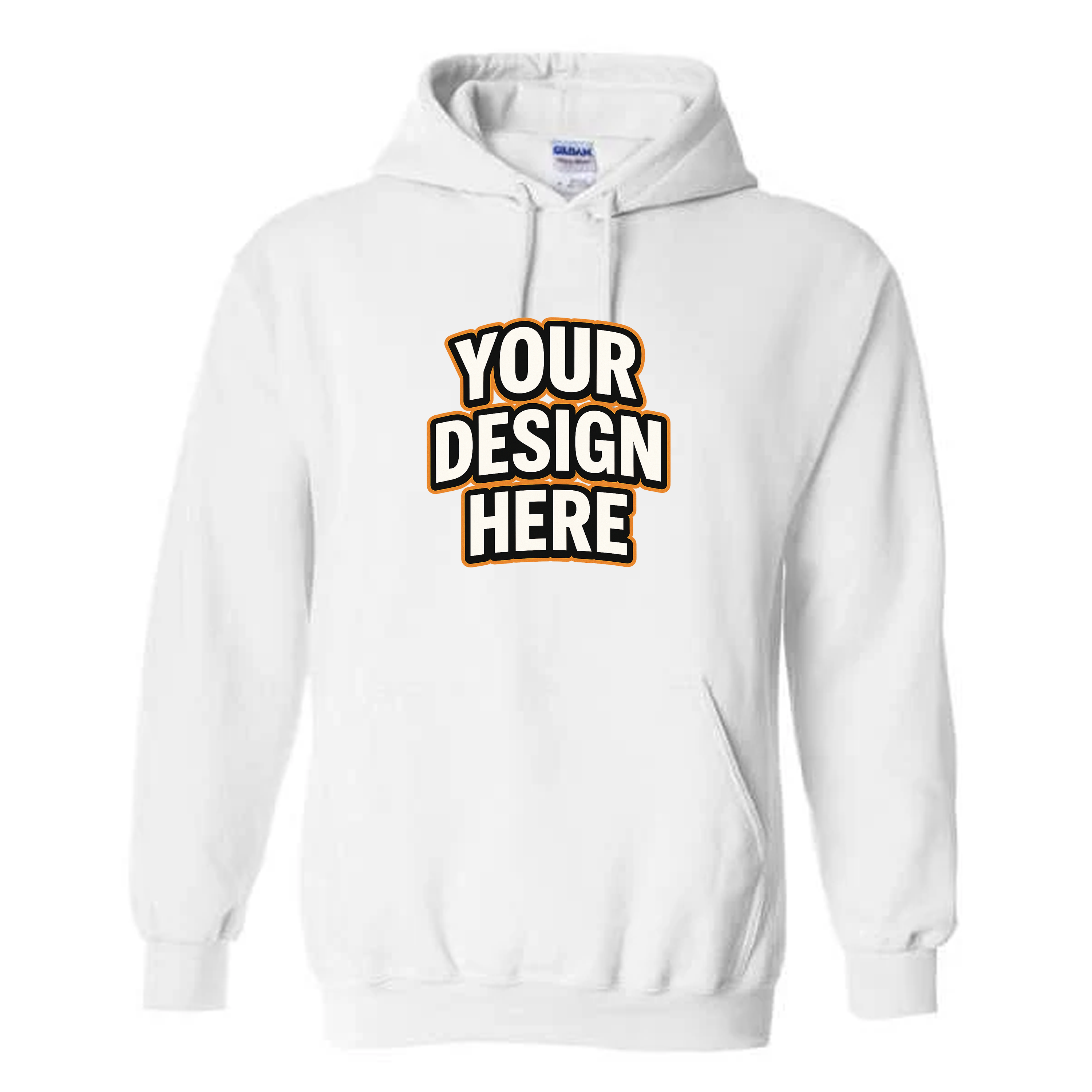 Custom Hoodie (Use your own design / logo)