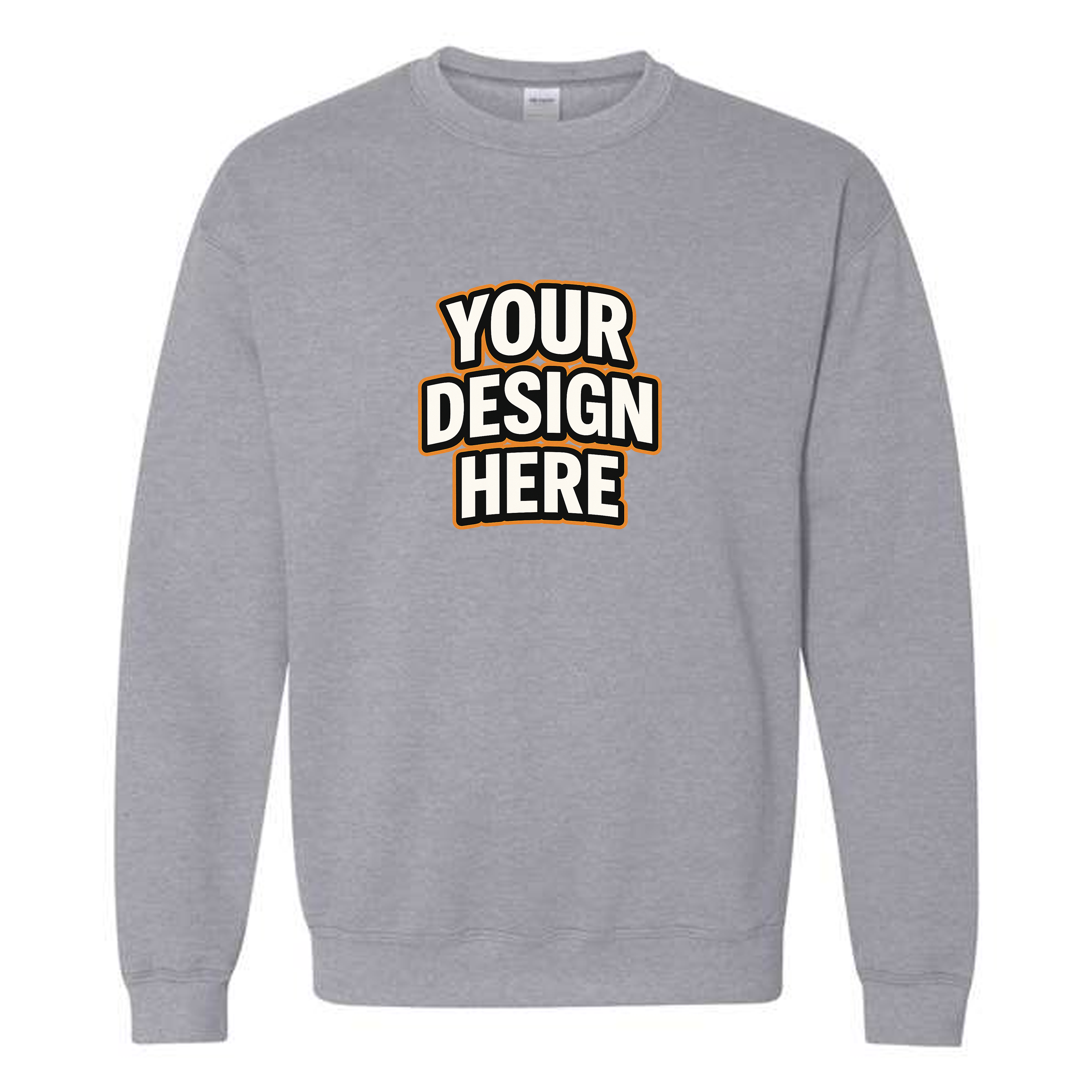 Custom Sweatshirt (Use your own design / logo)